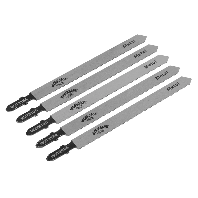 Sealey Jigsaw Blade for Metal 75mm 21tpi - Pack of 5