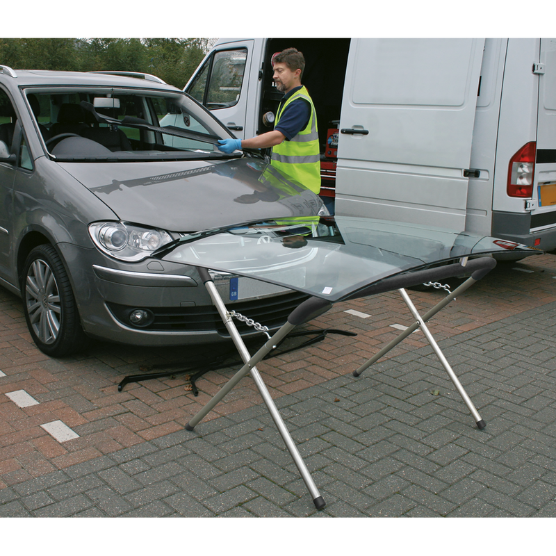 Sealey Folding Windscreen Stand WK4 1000mm Width