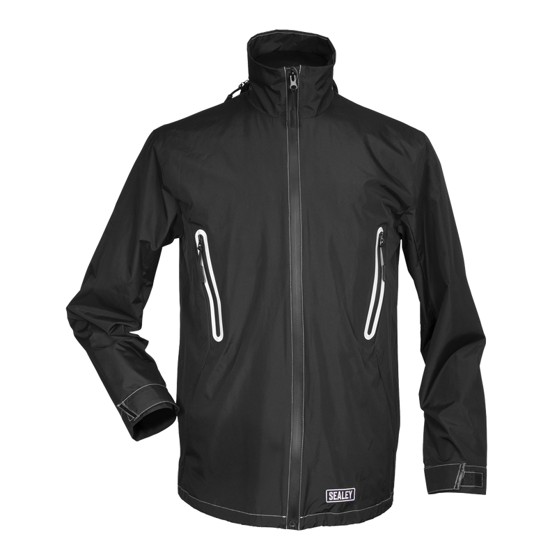 Sealey Heated Rain Jacket Large 5V 48" Chest