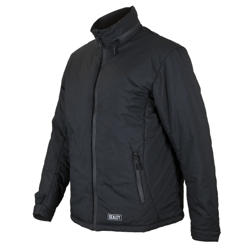 Sealey Heated Thermal Rain Jacket - X-Large, 5V Power, 50" Chest