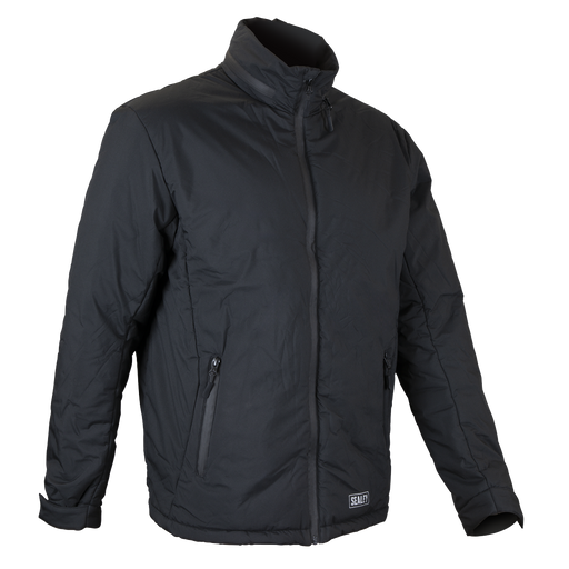 Sealey Heated Thermal Rain Jacket - X-Large, 5V Power, 50" Chest