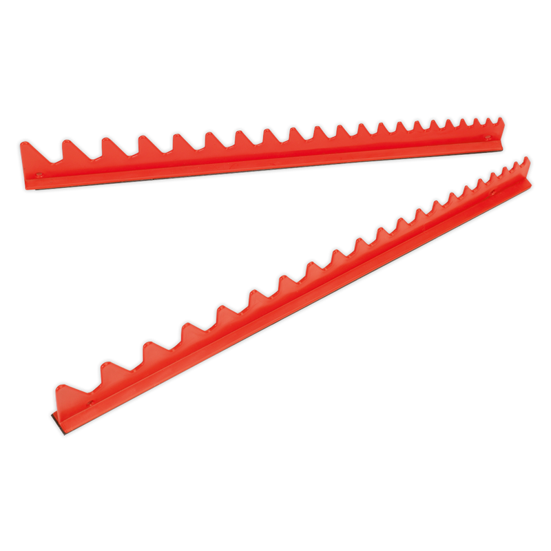 Sealey Premier Magnetic Spanner Rack 2 Piece 20 Capacity 385/425mm