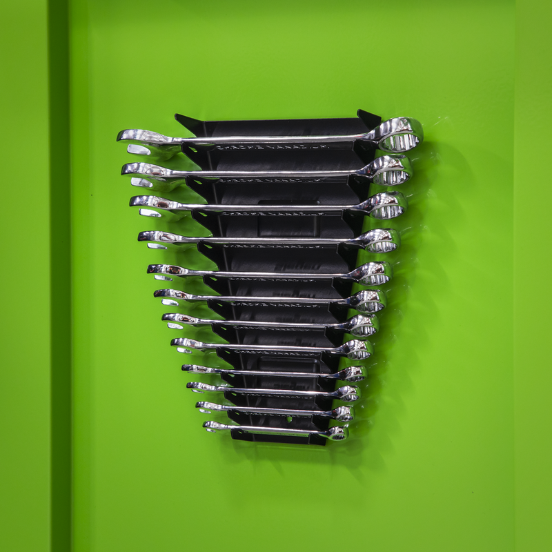 Sealey Premier Magnetic Spanner Rack WR03 Capacity 12 Spanners