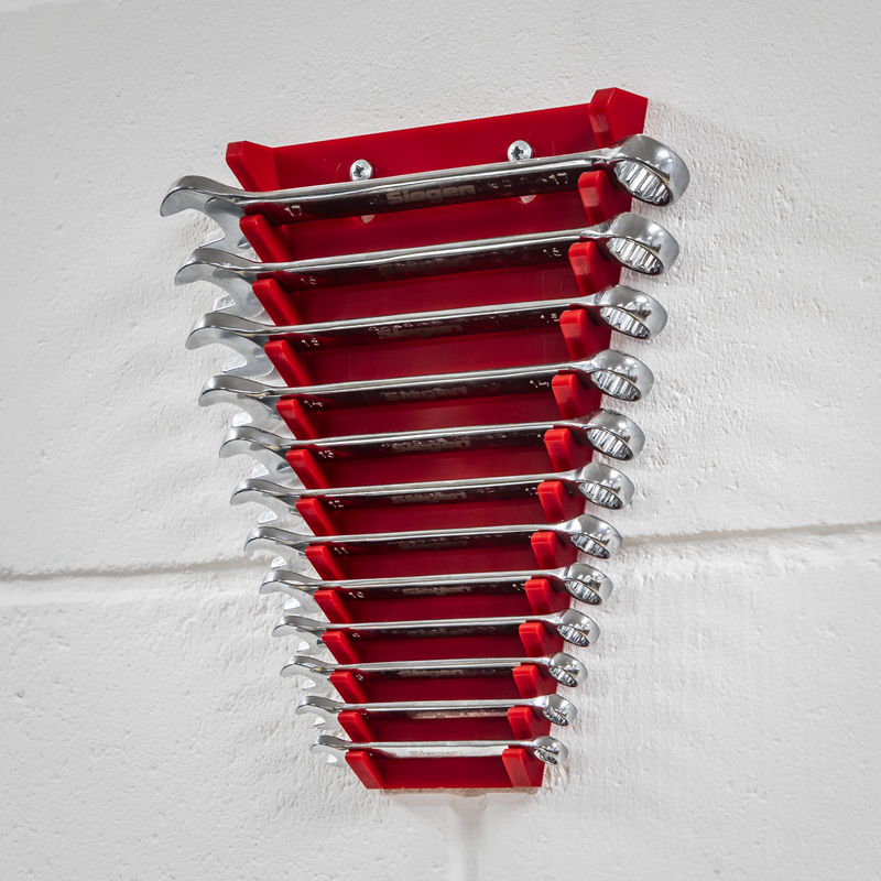 Sealey Premier Spanner Rack WR04 Capacity 12 Spanners 230mm
