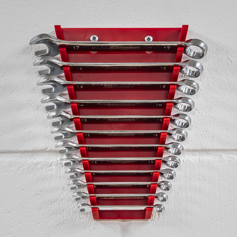 Sealey Premier Spanner Rack WR04 Capacity 12 Spanners 230mm