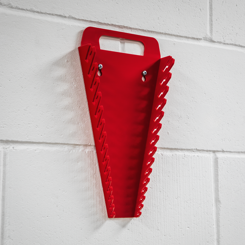 Sealey Premier Spanner Rack Model WR08, Capacity for 15 Spanners