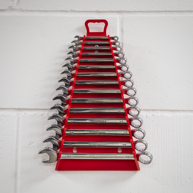 Sealey Premier Spanner Rack Model WR09 Capacity 15 Spanners