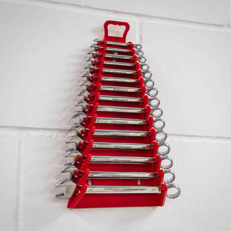 Sealey Premier Spanner Rack Model WR09 Capacity 15 Spanners