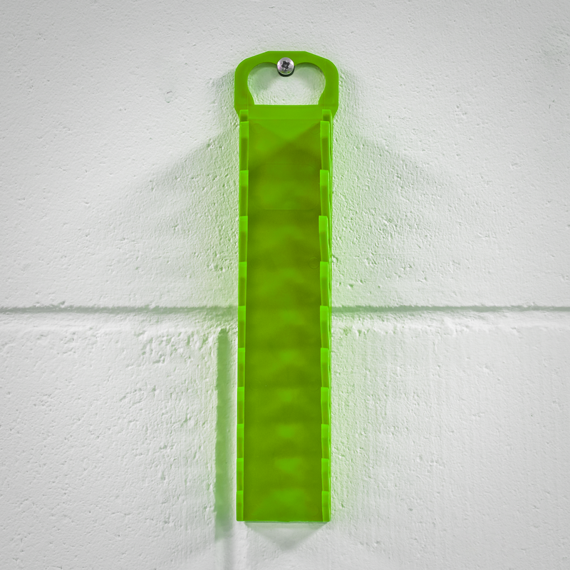 Sealey Premier Spanner Rack 10 Stubby Spanners Hi-Vis Green