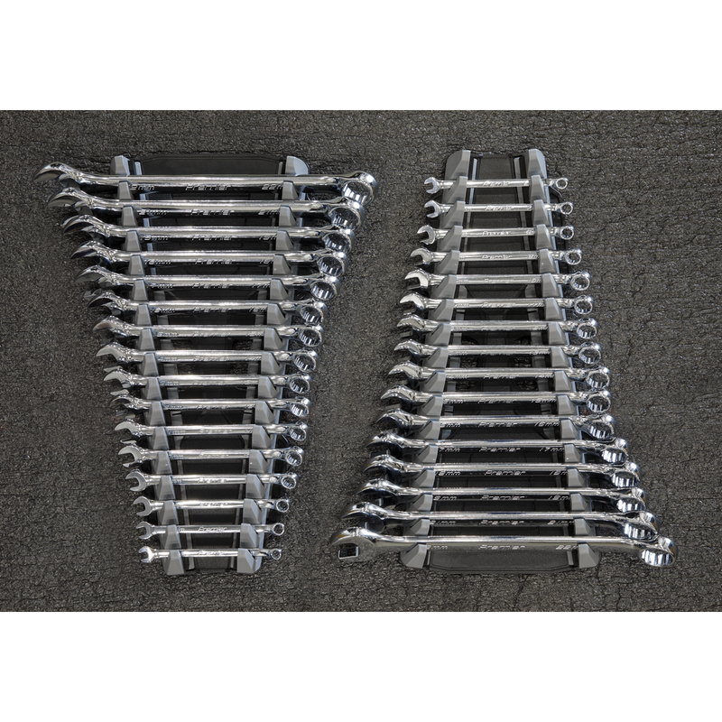 Sealey Premier Reversible Spanner Rack 16 Piece Capacity 16