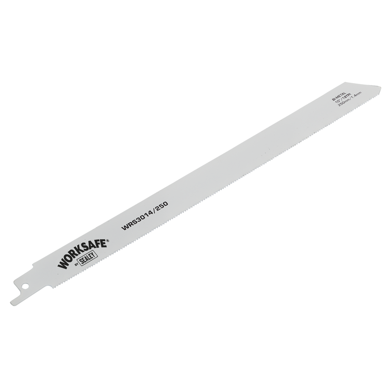 Worksafe Reciprocating Saw Blade 250mm 18tpi - Pack of 5