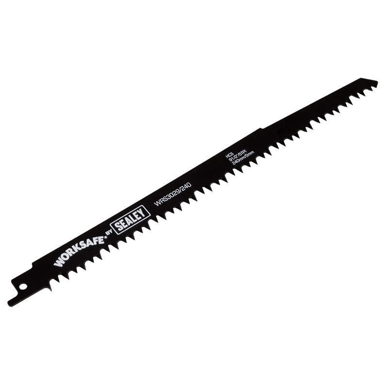 Sealey Reciprocating Saw Blade for Wood 240mm 5tpi - Pack of 5