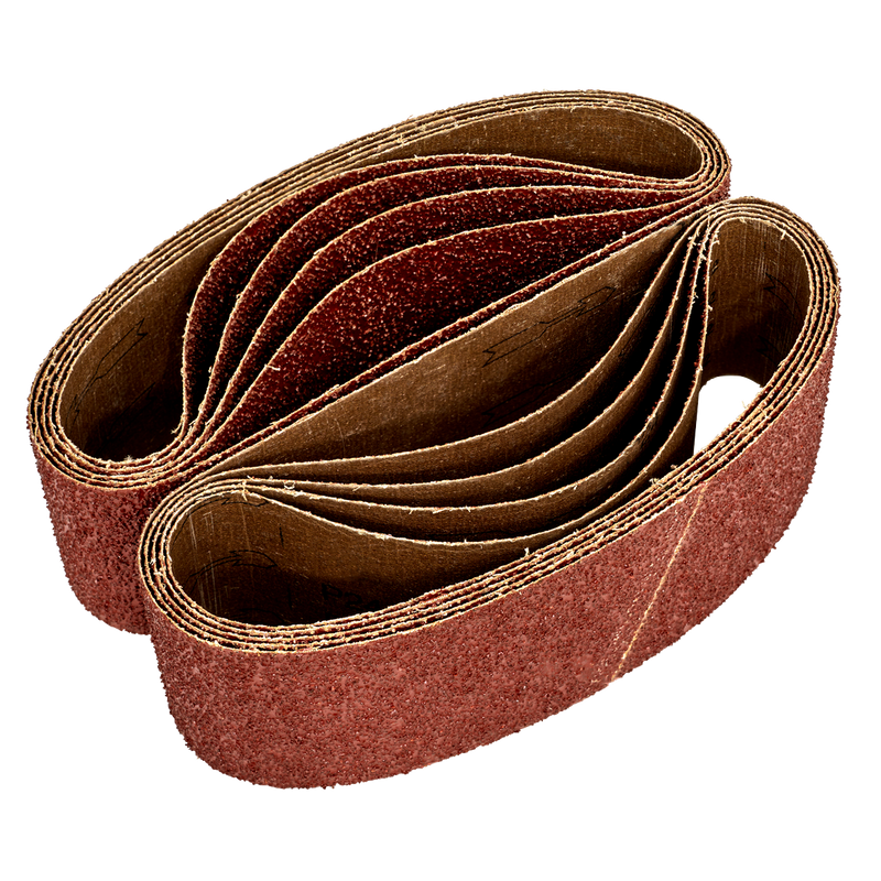 Worksafe® 75 x 533mm Sanding Belt 40Grit - Pack of 10 - WSB5340 Trade Quality