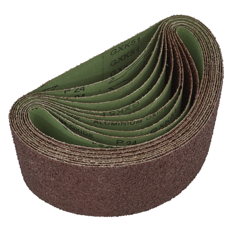 Worksafe Sanding Belt 100 x 610mm 24Grit - Pack of 5