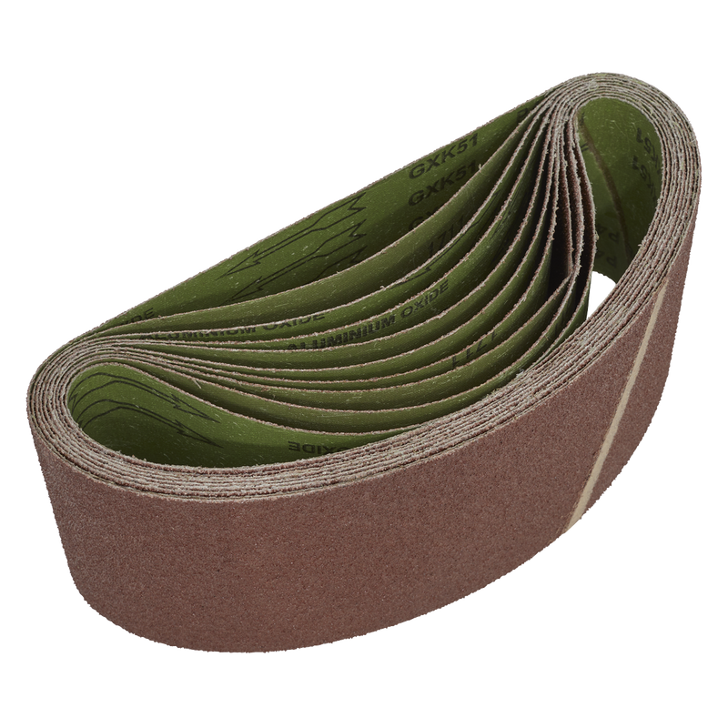 Sealey Sanding Belt 100x610mm 40Grit Pack of 10