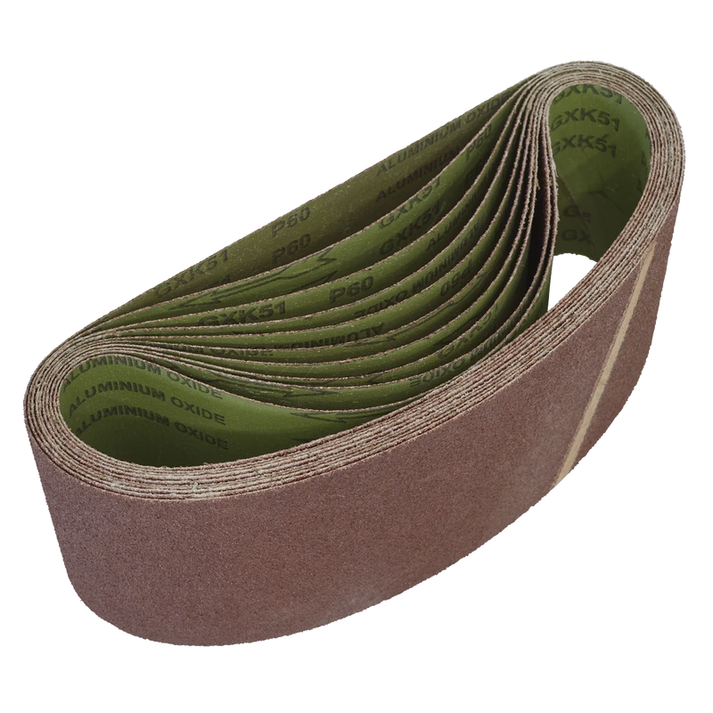 Worksafe Sanding Belt 100x610mm 60Grit Pack of 10