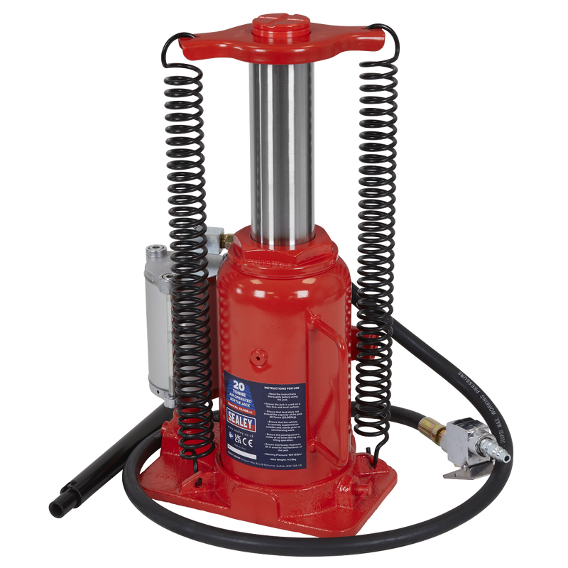 Sealey Air Operated Bottle Jack 20 Tonne Capacity YAJ18S