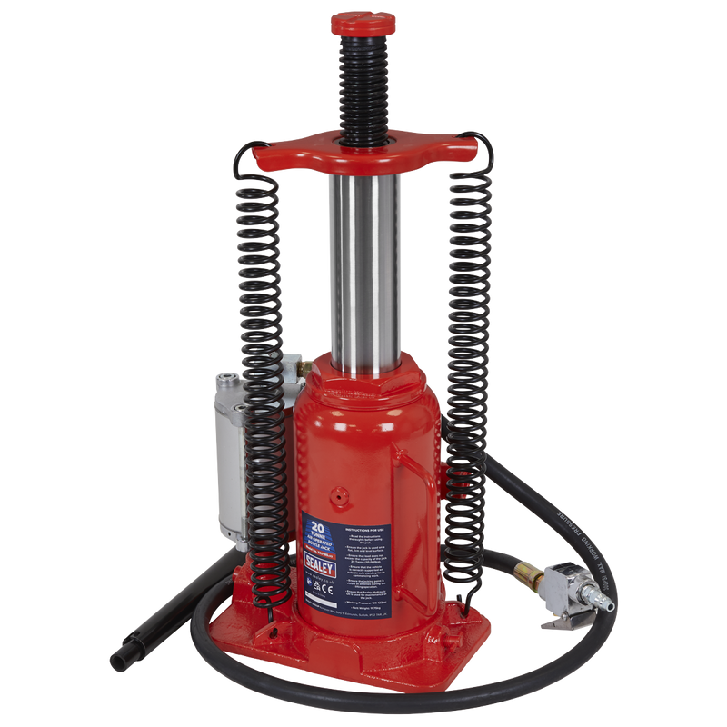 Sealey Air Operated Bottle Jack 20 Tonne Capacity YAJ18S