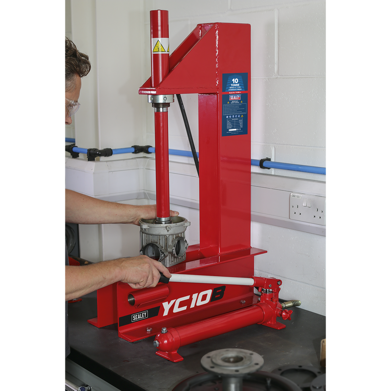 Sealey Hydraulic Press 10 Tonne Bench 'C' Type YC10B