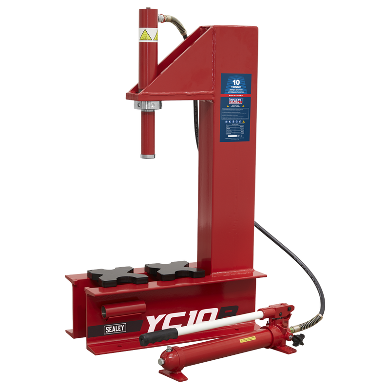 Sealey Hydraulic Press 10 Tonne Bench 'C' Type YC10B