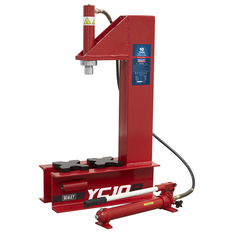 Sealey Hydraulic Press 10 Tonne Bench 'C' Type YC10B