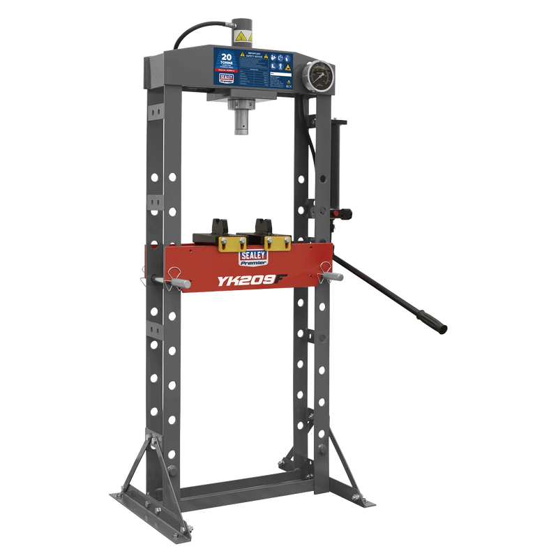 Sealey Premier Hydraulic Press 20 Tonne Floor Model YK209F