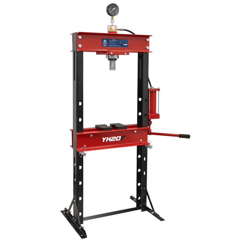 Sealey Hydraulic Press 20 Tonne Model YK20F Floor Mounted