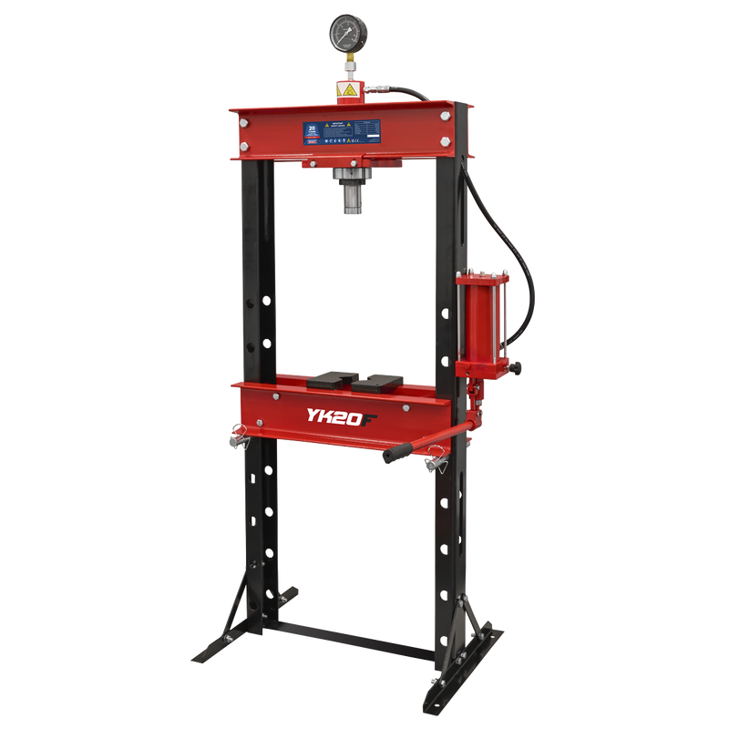 Sealey Hydraulic Press 20 Tonne Model YK20F Floor Mounted