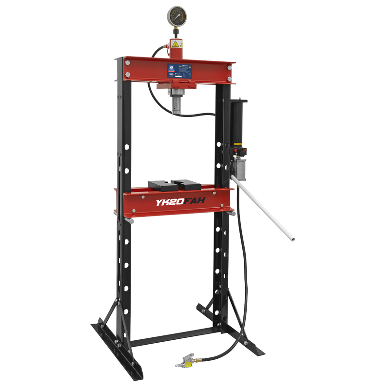 Sealey Air/Hydraulic Floor Type Press 20 Tonne YK20FAH