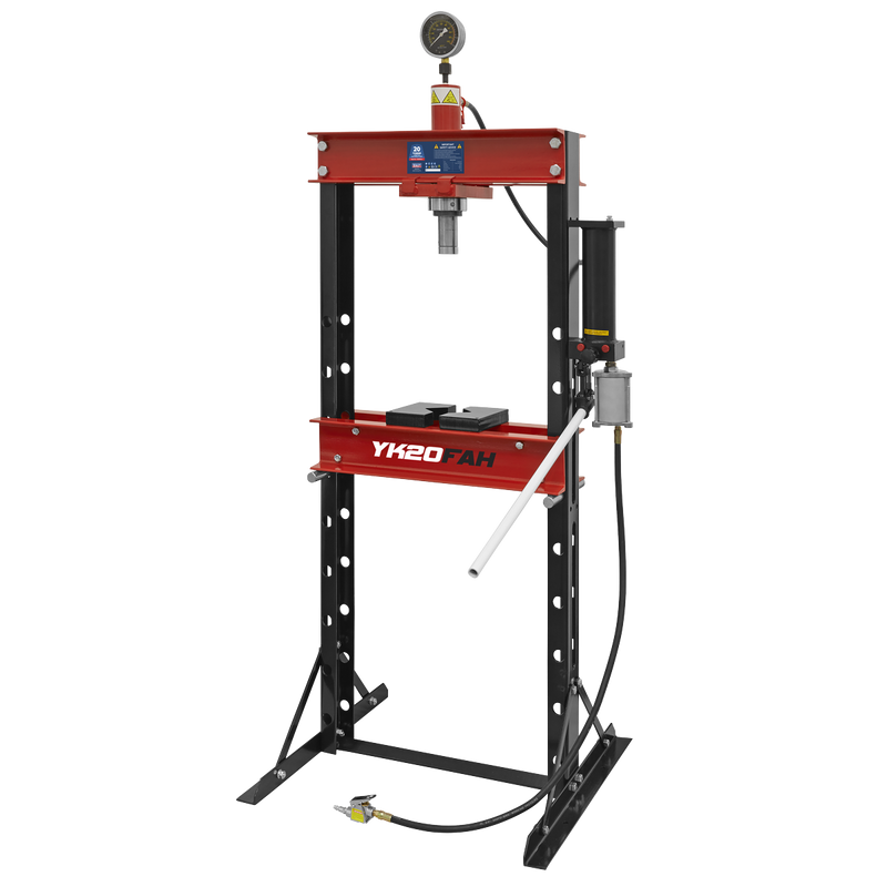 Sealey Air/Hydraulic Floor Type Press 20 Tonne YK20FAH