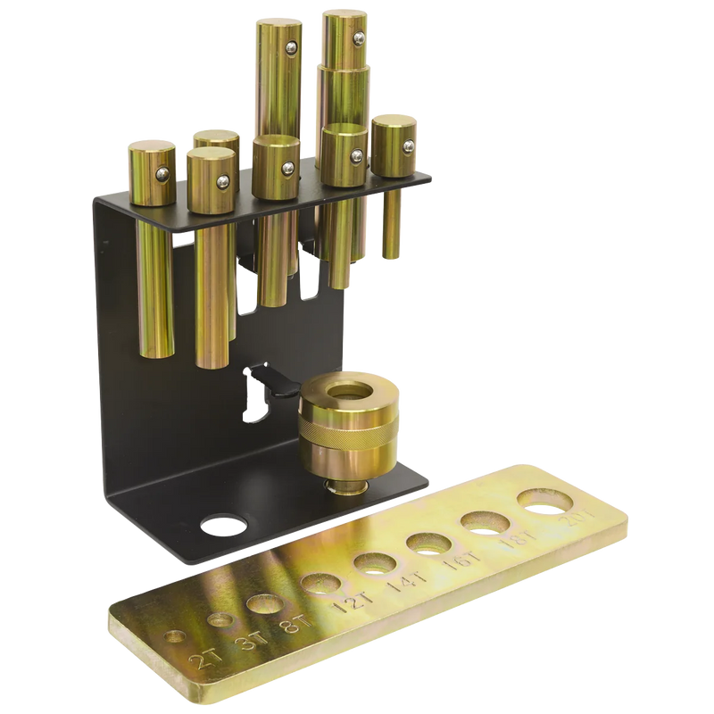 Sealey Press Pin Set 8 Piece 2-20 Tonne Capacity