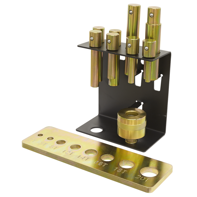 Sealey Press Pin Set 8 Piece 2-20 Tonne Capacity