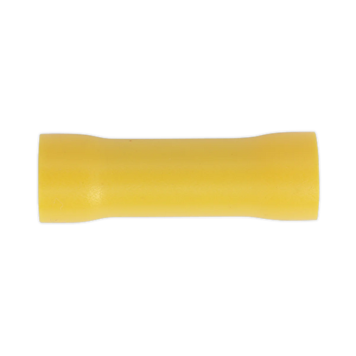Sealey Butt Connector Terminal 5.5mm Yellow Pack of 100