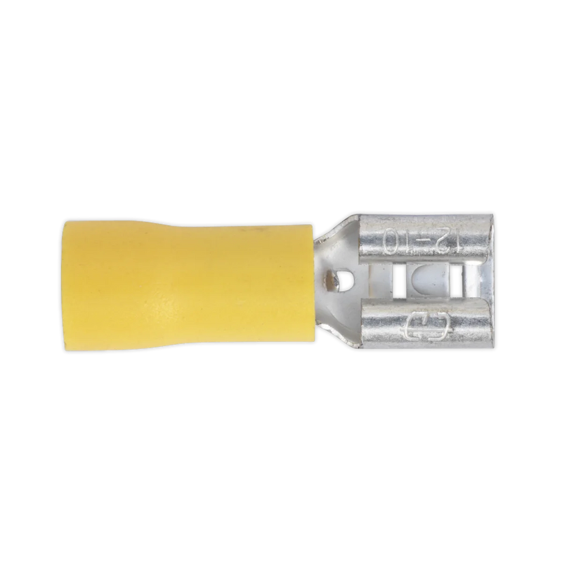 Sealey Push-On Female Terminal 6.3mm - Pack of 100
