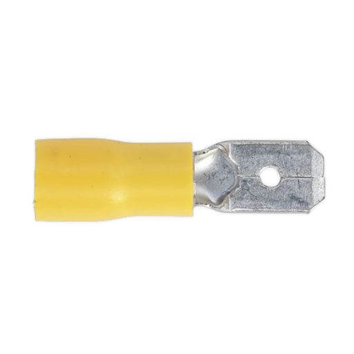 Sealey Push-On Male Terminal 6.3mm - Pack of 100
