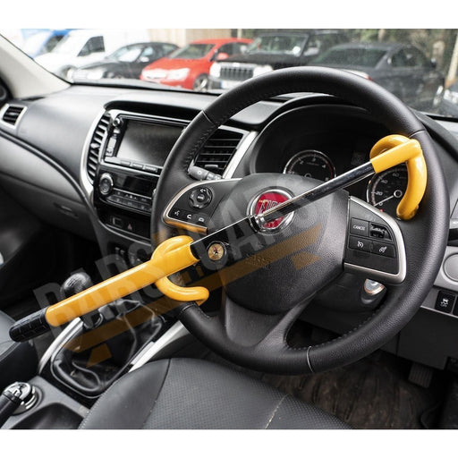 Streetwize Double Hook Steering Wheel Lock Keys Professinal Solution Anti Theft Streetwize  - Town Parts