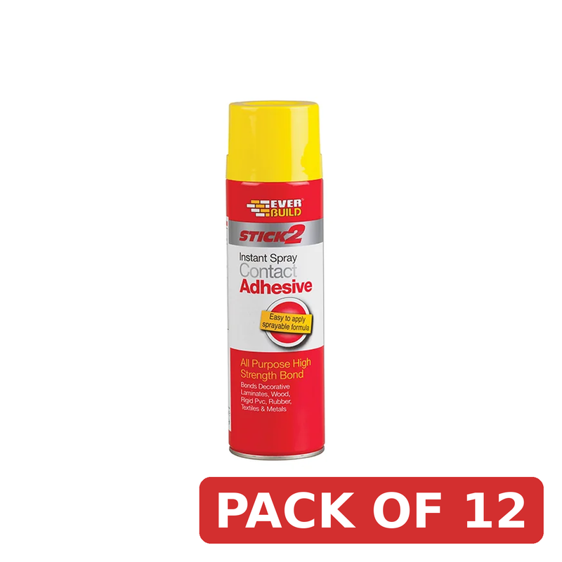 Everbuild Sika Contact Spray Adhesive 500ml - 484593