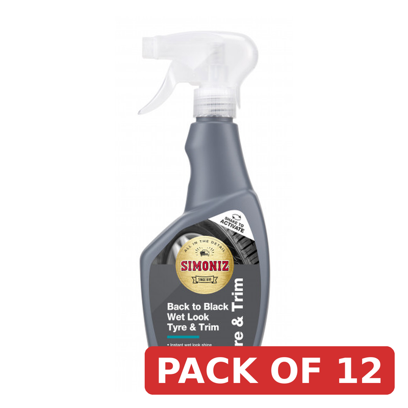 Simoniz Tyre & Trim Cleaner 500ml - Back to Black Wet Look