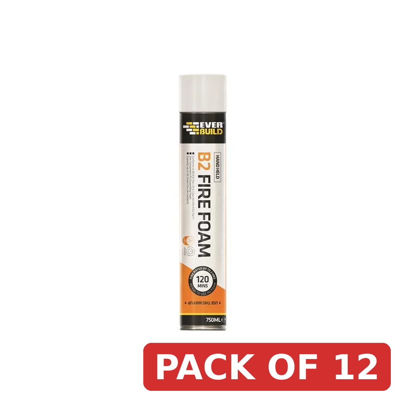 Everbuild Sika Fire Foam B2 Hand Grade Aerosol 750ml - 488717