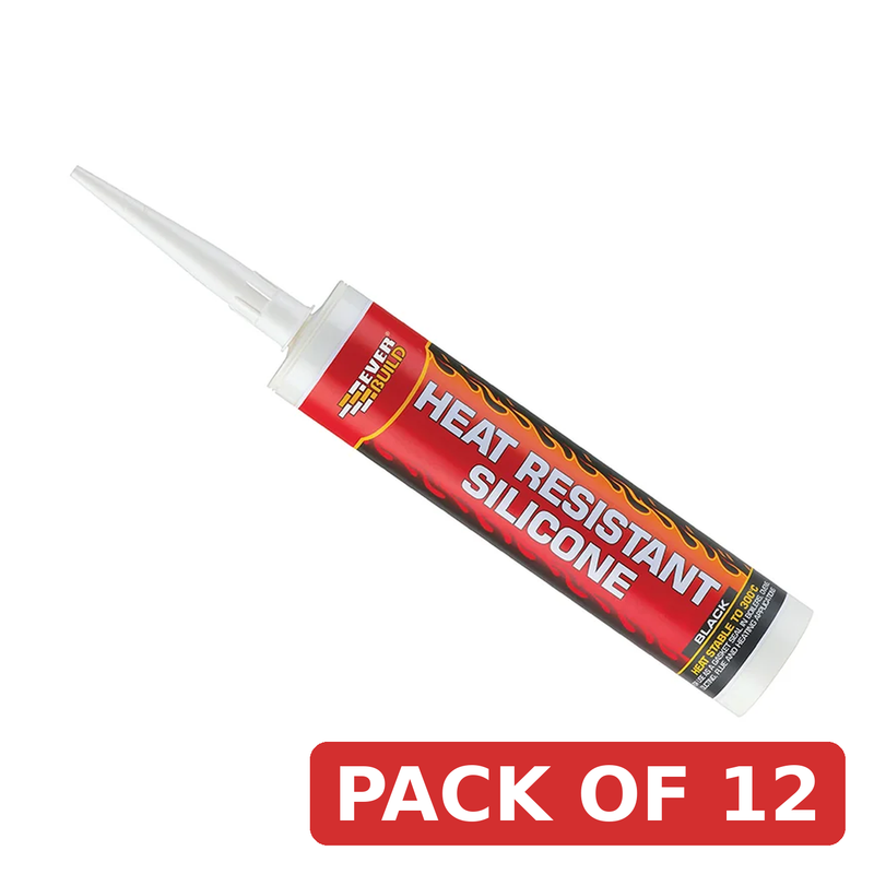 Everbuild Sika Heat Resistant Silicone C3 - 486749