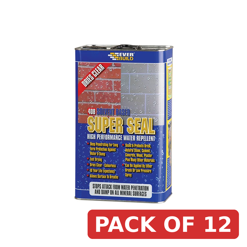 Everbuild Sika 408 Super Seal (Exterior Wall Seal) 5 Litre - 489023