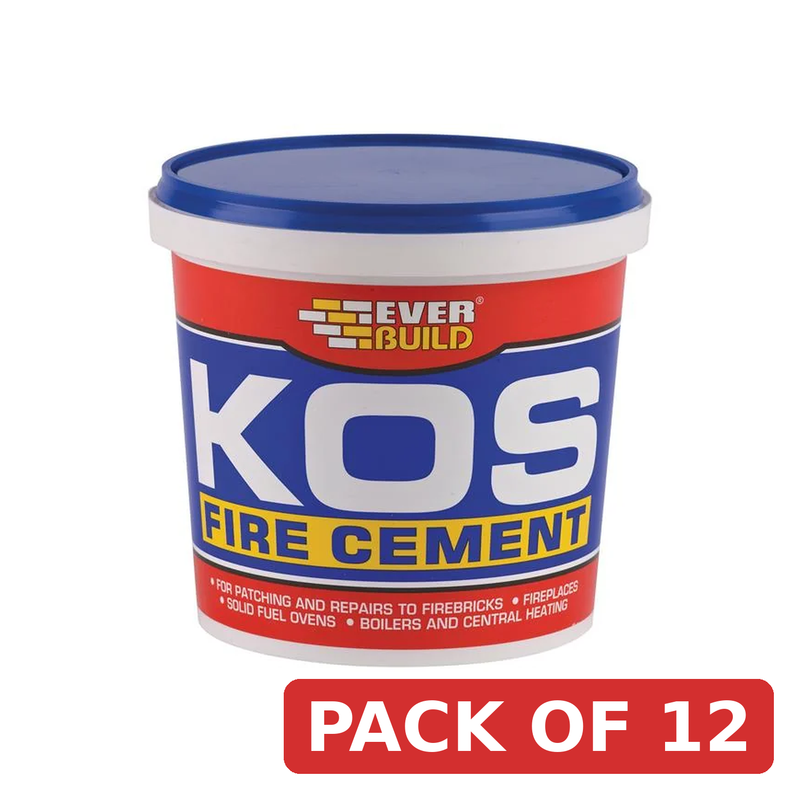 Everbuild Sika KOS Fire Cement Buff 500g - 484657