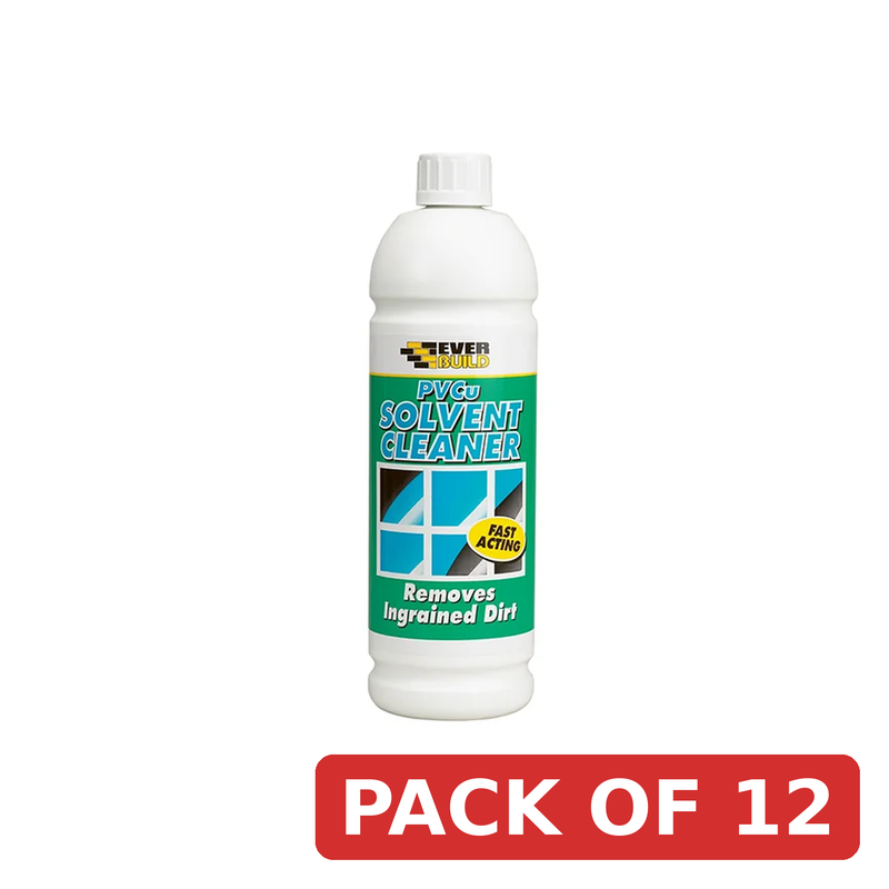 Everbuild Sika PVCu Solvent Cleaner 1 Litre - 486919