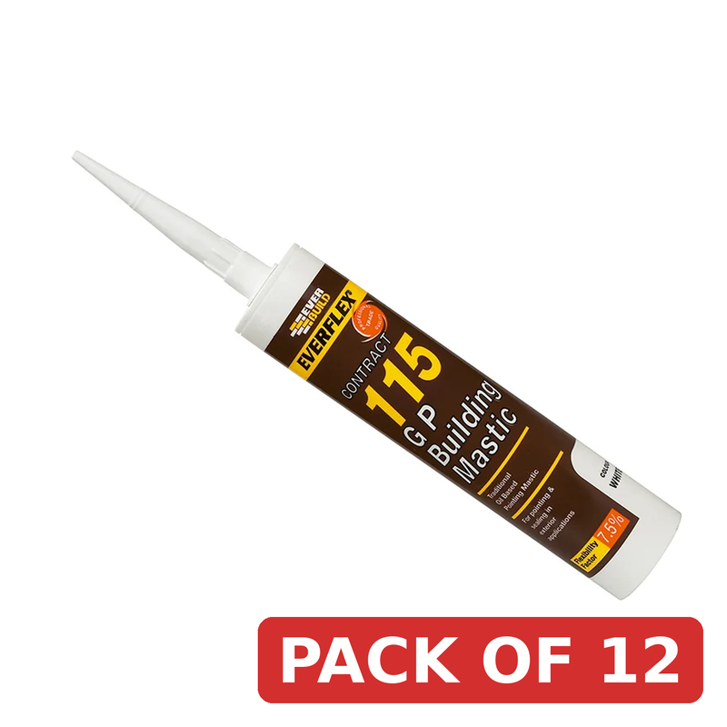 Everbuild Sika Everflex® 115 General Purpose Building Mastic Stone 285ml