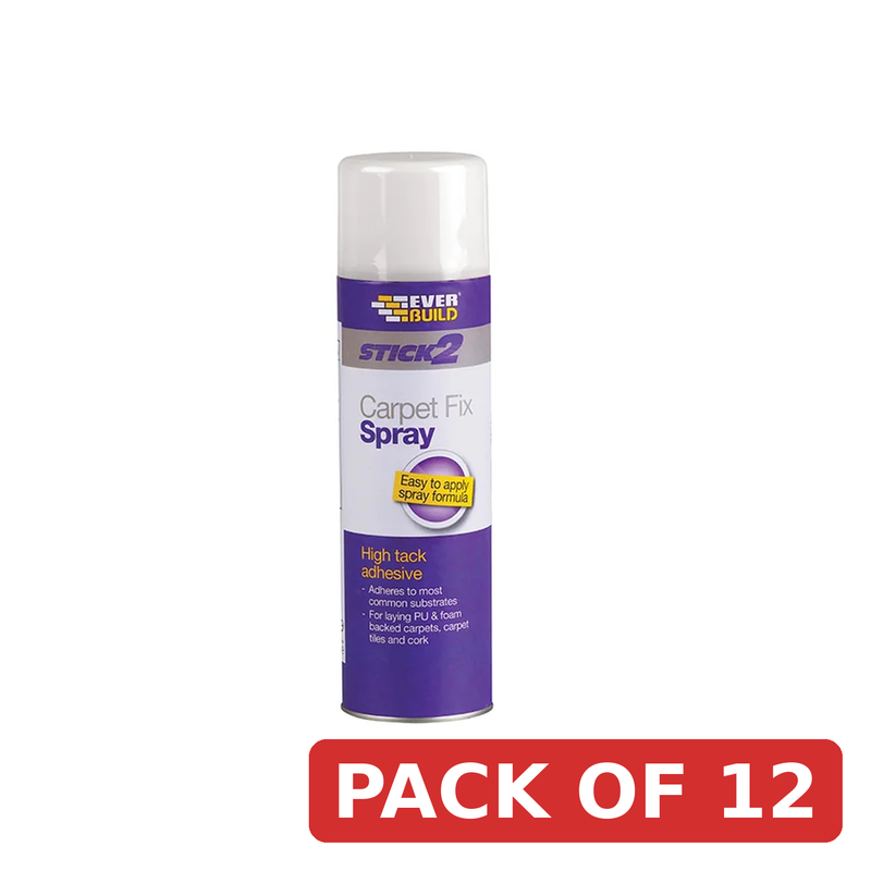 Everbuild Sika Carpet Fix Spray Adhesive 500ml - 762051