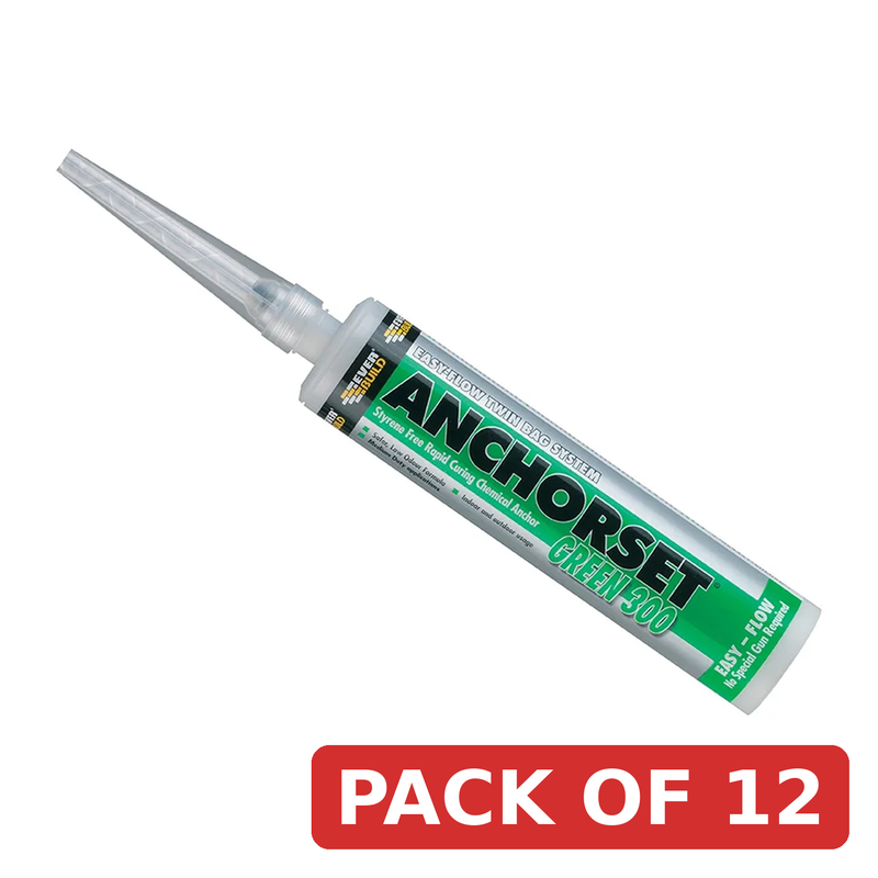 Everbuild Sika Green 300 Anchorset Chemical Anchor 300ml - 482457