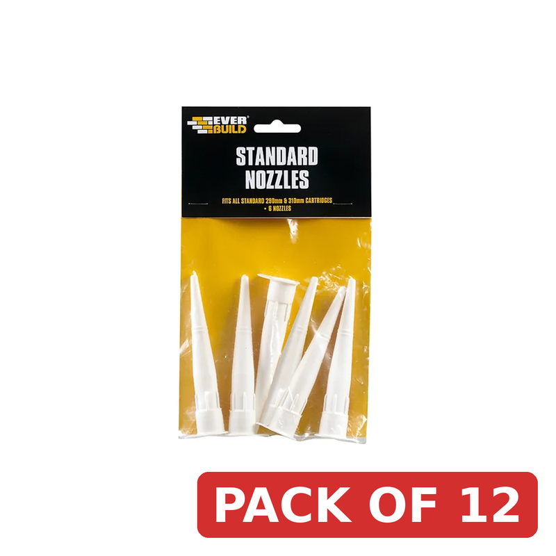 Everbuild Sika Standard Nozzle Pack of 6 - 489640