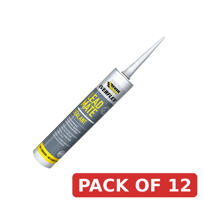 Everbuild Sika Lead Mate Sealant Grey C3 - 486216