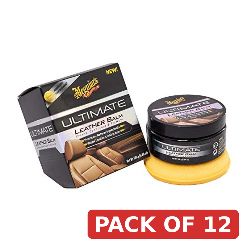 Meguiar's Ultimate Leather Balm 160g - Cleaner & Conditioner