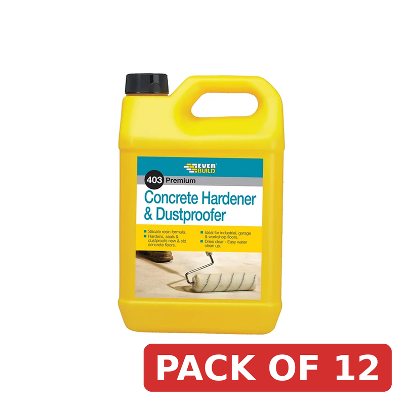 Everbuild Sika 403 Concrete Hardener & Dustproofer 5 litre - 488957